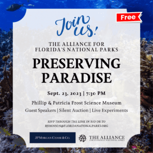 Preserving Paradise flyer with time at 7:30